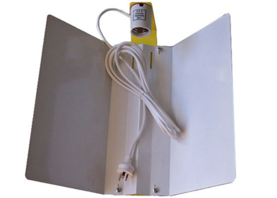 Sockel-Luftkühlungs-Flügel 265V Max Airflow Grow Light Reflectorss Doppeltes mit Seiten versehener