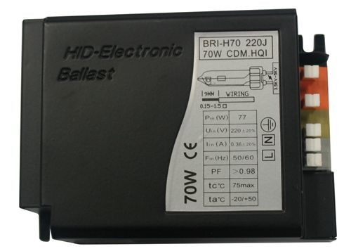 0.44A 130Hz Digital Natriumdampflampe des Gewächshaus-Ballast-Cermet-Halogenid-70W