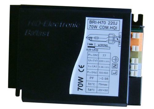 0.44A 130Hz Digital Natriumdampflampe des Gewächshaus-Ballast-Cermet-Halogenid-70W