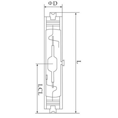 Straßenlaterne-4200K Cermet-Halogenid-Licht 35w 50w 70w 100w 150w