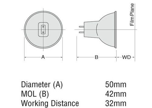 12V 100W wachsen helle Reflektor-Halogen-Lampen-Ersatz-Glühlampe 3400K
