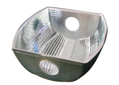 Spiegel-R7S-Birnen-Straßenlaterne-Reflektor, doppelseitige Glasluft abgekühlter Reflektor