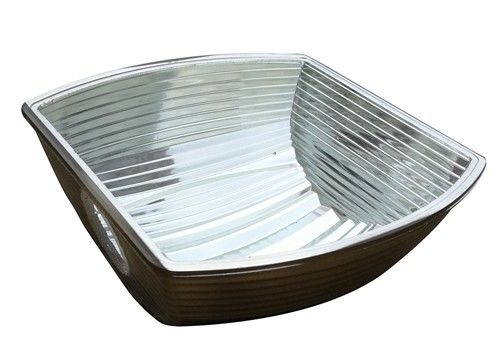 Spiegel-R7S-Birnen-Straßenlaterne-Reflektor, doppelseitige Glasluft abgekühlter Reflektor