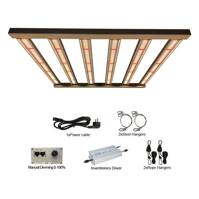 Geführter Gartenbau 240VAC 2.7μmol/J wachsen Säulen-volles Spektrum der Licht-320W 6