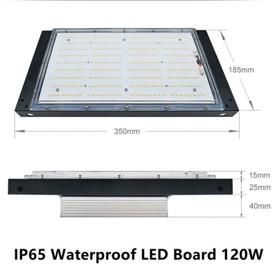 120w Hydroponik LED wachsen Lichter, die 3500k Dimmable IP65 wasserdichtes veranschlagte