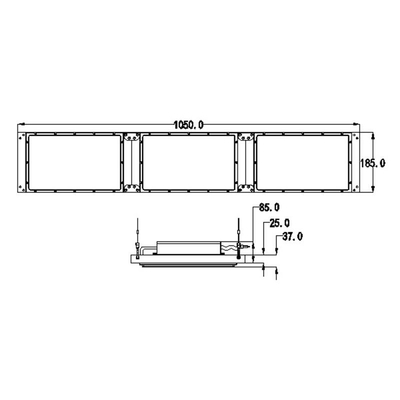 Hydroponik Quantum LED wachsen volles Spektrum der Licht-IP65 320w für Gemüse