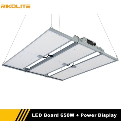 Rikolite-Gartenbau LED wachsen Bretter der Licht-650w Quantum mit Energie-Anzeigen-Funktion