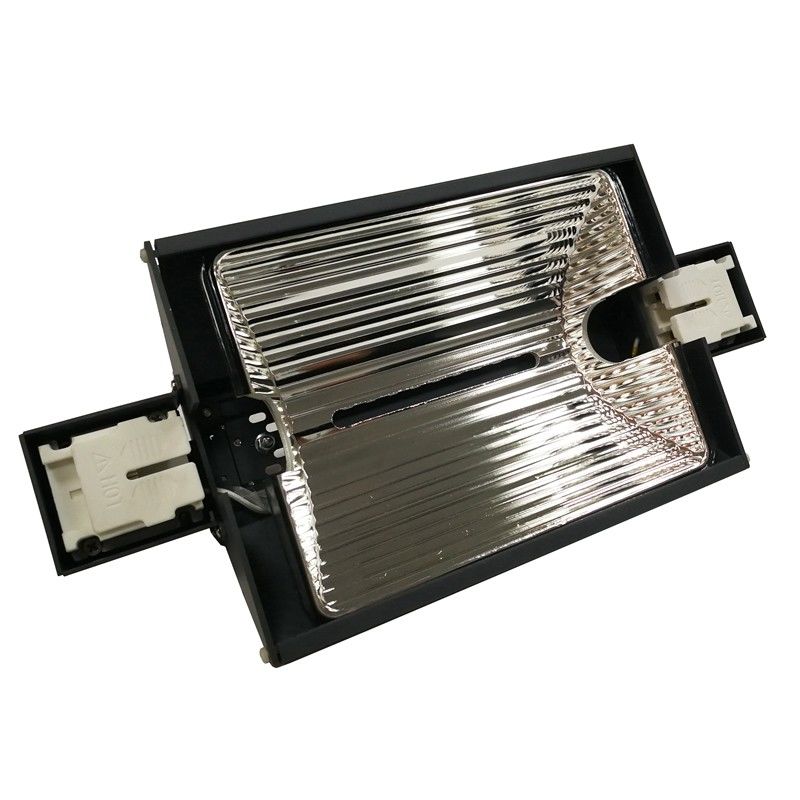 Gartenbauglas-HPS-Licht-Reflektor, optischer heller Reflektor 1000W doppelseitig